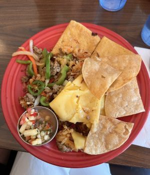 Vegan Hash (the apple pico is reallyyyy good)  at Hen House Eatery in Minneapolis