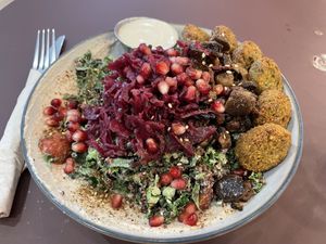 Middle East bowl   at Fafelle in Stockholm