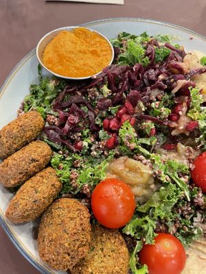 Middle East bowl  at Fafelle in Stockholm