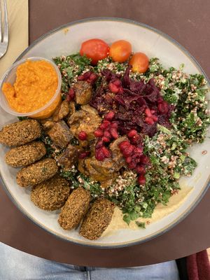 Middle Eastern bowl   at Fafelle in Stockholm