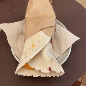 Pita wrap  at Fafelle in Stockholm
