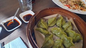 Vegan Jiaozi at Song Chinesisches Dimsum in Augsburg
