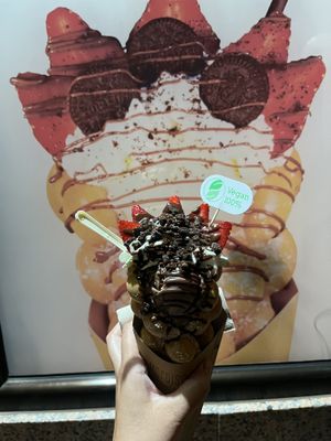   at Mordisquitos Cafe in Tenerife