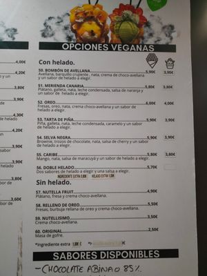  at Mordisquitos Cafe in Tenerife