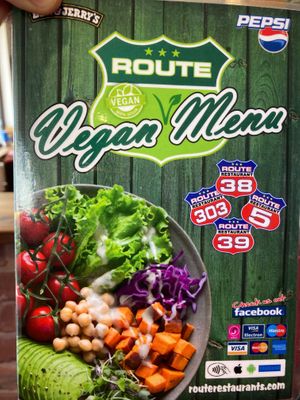 Menu at Route 303 in Honiton