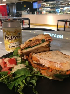 Bahn mi at Kafé Plattan in Stockholm