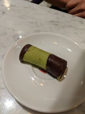 Vacuum cleaner at Kafé Plattan in Stockholm