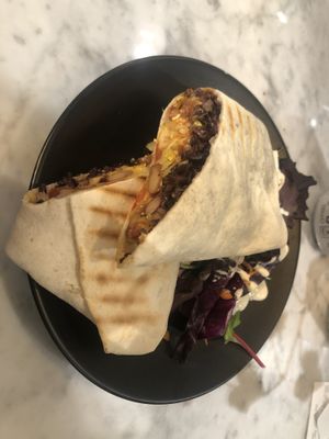 Burrito  at Kafé Plattan in Stockholm