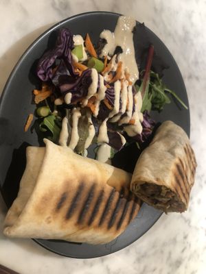 Wrap ‘Chilkken'  at Kafé Plattan in Stockholm
