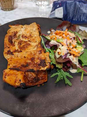 Lasagna (139 SEK) - 4.5/5. Absolutely delicious. I just wish it had been a bit bigger. at Kafé Plattan in Stockholm