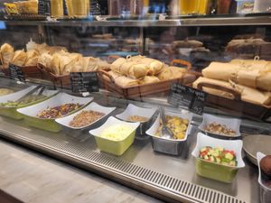 Foods at Kafé Plattan in Stockholm