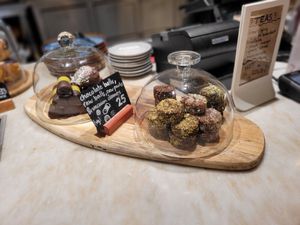 Sweets at Kafé Plattan in Stockholm