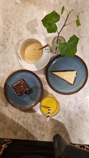 Smoothie at Kafé Plattan in Stockholm