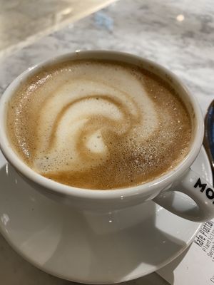 Latté  at Kafé Plattan in Stockholm