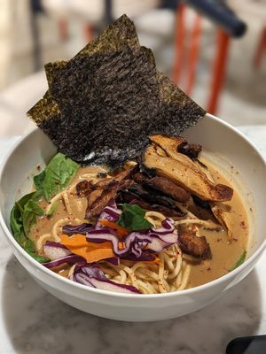 Ramen at Kafé Plattan in Stockholm