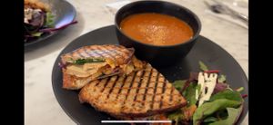 Sandwich & Soup (Ban Mi)   at Kafé Plattan in Stockholm