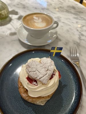   at Kafé Plattan in Stockholm