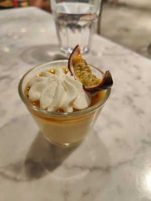 Passion pannacotta, 45kr at Kafé Plattan in Stockholm