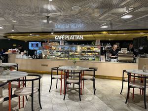   at Kafé Plattan in Stockholm