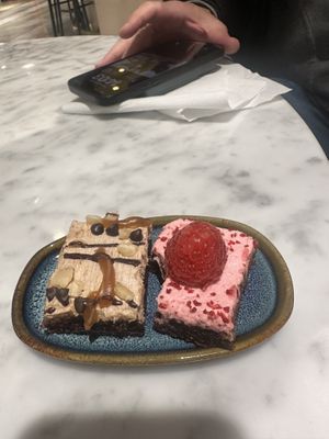 Mini cakes   at Kafé Plattan in Stockholm