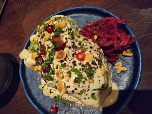 Roasted cauliflower (vg) at PINGRUMBA in Budapest