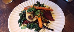 Levantine roasted vegetables at PINGRUMBA in Budapest