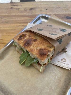 Seasonal Sandwich  at Plant Food in Aarhus