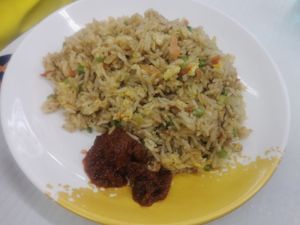 Yang Zhou fried rice at Su Wei 素味小厨 in Central Singapore