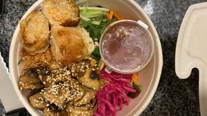 Bo Bun Mushroom (only available on their site) at Street Chow - Vietnamese Eats in Lisbon