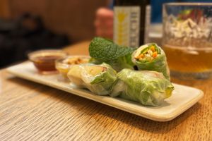 Fresh spring rolls. at Street Chow - Vietnamese Eats in Lisbon