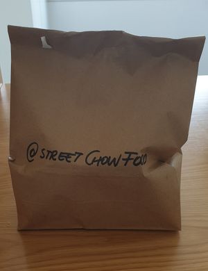 The order comes in a paper bag, so less plastic to worry about at Street Chow - Vietnamese Eats in Lisbon