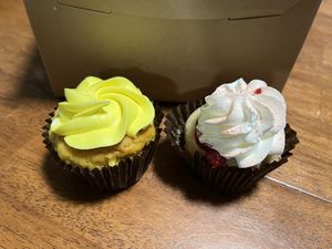 Lemon Raspberry & Strawberry Shortcake   at Bella Bella Cupcakes in Silverdale