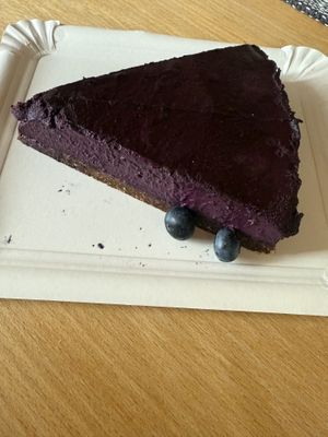 Heidelbeer-Cheesecake😄 at Cafe Zimmermann in Todtmoos