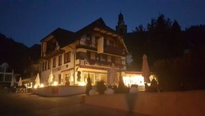 Café from outside at Cafe Zimmermann in Todtmoos