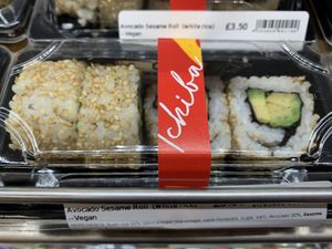 Avocado roll   at Japan Centre Ichiba in West London