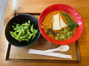 Spicy Vegan Ramen Deal  at Japan Centre Ichiba in West London