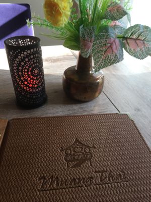 Tischdeko  at Muang Thai in Ingolstadt