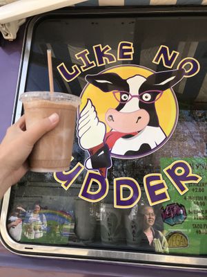 Chocolate peanut butter milkshake at Like No Udder in Providence