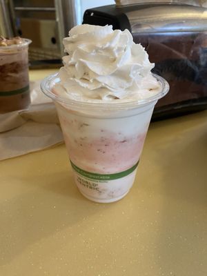 Unicorn (like a Dairy Queen blizzard)  at Like No Udder in Providence