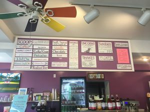 Menu selection at Like No Udder in Providence