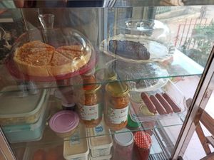 Deserts and some food you can buy at Pumpkin Cafe in Antalya