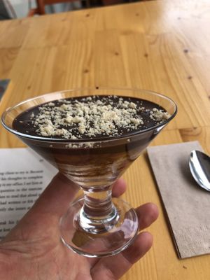 The Snickers Cup Dessert   at Pumpkin Cafe in Antalya