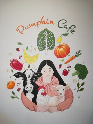 The most delicious vegan food in Antalya at Pumpkin Cafe in Antalya