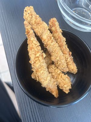 Vegan pollo fritto  at Da Giada in Rome
