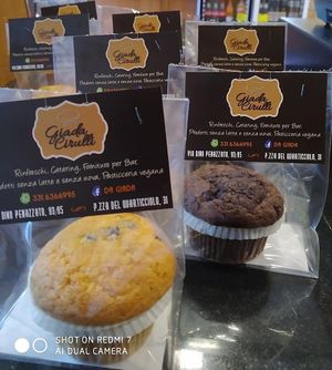 Muffins at Da Giada in Rome