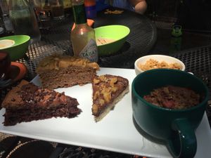 Dessert offerings  at Eden Alley Cafe in Kansas City