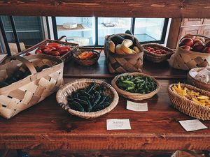 . at New Hope Market in Chapel Hill