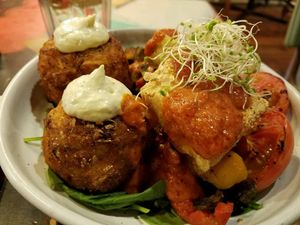 vegan reveler at Revel! in Auckland