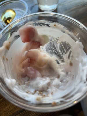 Vegan parfait (ate too fast)  at FeelLove Coffee in Springdale