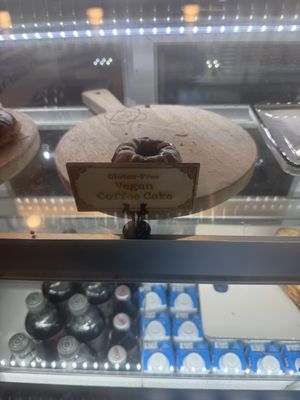 Vegan Coffee Cake  at FeelLove Coffee in Springdale